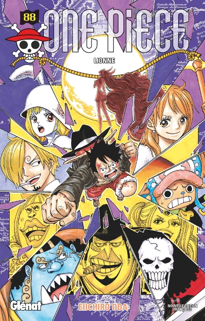 Couverture One Piece, tome 088 : Lionne
