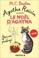 Couverture Agatha Raisin enquête, hors-série : Le Noël d’Agatha Editions Albin Michel 2018