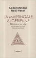 Couverture La martingale algérienne Editions Barzakh 2013