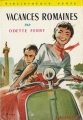Couverture Vacances romaines Editions Hachette (Bibliothèque Verte) 1964