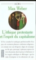 Couverture L'éthique protestante et l'esprit du capitalisme Editions Presses pocket 1967