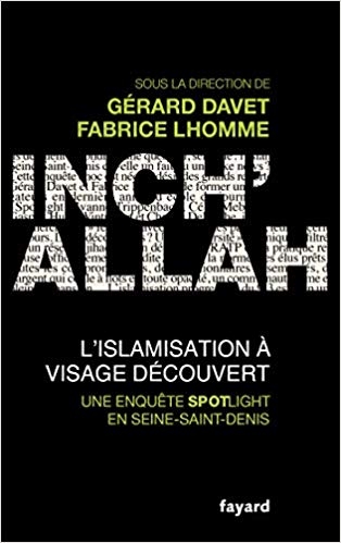 Couverture Inch'allah : L'islamisation à visage découvert