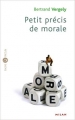 Couverture Petit précis de morale Editions Milan (Pause Philo) 2005