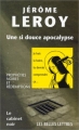 Couverture Une si douce apocalypse Editions Les Belles Lettres 1999