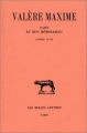 Couverture Faits et dits mémorables, tome 2 : Livres IV-VI Editions Les Belles Lettres (Collection des universités de France - Série latine) 1997