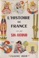 Couverture L'histoire de France vue par San-Antonio Editions Fleuve (Noir) 1964