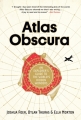 Couverture Atlas obscura Editions Workman 2016