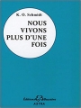 Couverture Nous vivons plus d'une fois Editions Bussière 2011