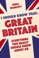 Couverture I Should Know That: Great Britain Editions Michael O'Mara Books 2015