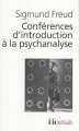 Couverture Conférences d’introduction à la psychanalyse Editions Folio  (Essais) 2010