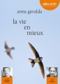 Couverture La Vie en mieux Editions Audiolib 2014