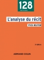 Couverture L'analyse du récit Editions Armand Colin (128) 2016