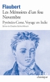Couverture Les mémoires d'un fou ; Novembre, Pyrénées-Corse, Voyage en Italie Editions Folio  (Classique) 2001