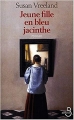 Couverture Jeune fille en bleu jacinthe Editions Belfond 2001