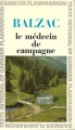 Couverture Le médecin de campagne Editions Garnier Flammarion 1965