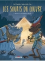 Couverture Les souris du Louvre, tome 1 : Milo et le monde caché Editions Delcourt / Musée du Louvre 2018