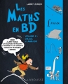 Couverture Les maths en BD, tome 2 : Calcul et Analyse Editions Larousse 2017