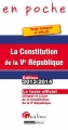Couverture La Constitution de la Ve République Editions Lextenso (Gualino) 2013