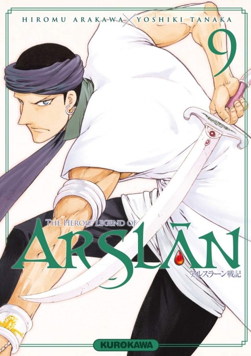 Couverture The Heroic Legend of Arslân, tome 09
