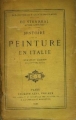 Couverture Histoire de la peinture en Italie Editions Calmann-Lévy 1892