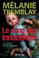 Couverture Le sang des innocentes Editions Guy Saint-Jean 2016