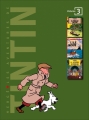 Couverture Les Aventures de Tintin, intégrale, tome 3 Editions Casterman 2018