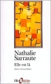 Couverture Elle est là Editions Folio  (Théâtre) 2000
