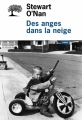 Couverture Des anges dans la neige Editions de l'Olivier 2016