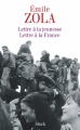 Couverture Lettre à la jeunesse, Lettre à la France Editions Stock 2006
