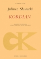 Couverture Kordian Editions L'âge d'Homme 1996