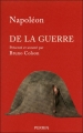 Couverture De la guerre Editions Perrin 2011