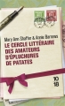 Couverture Le cercle littéraire des amateurs d'épluchures de patates Editions 10/18 (Domaine étranger) 2011