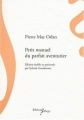 Couverture Petit manuel du parfait aventurier Editions Sillage  2009