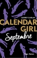 Couverture Calendar girl, tome 09 : Septembre Editions Hugo & cie (New romance) 2017
