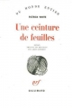 Couverture Une ceinture de feuilles Editions Gallimard  (Du monde entier) 1981