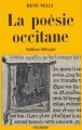 Couverture La poésie occitane Editions Seghers 1974