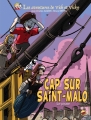 Couverture Les aventures de Vick et Vicky, tome 23 : Cap sur Saint-Malo, partie 1 : Le pirate Editions P'tit Louis 2018