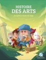 Couverture Histoire des Arts : Les œuvres à travers le temps Editions Quelle histoire 2017
