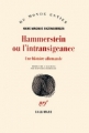 Couverture Hammerstein ou l'intransigeance : Une histoire allemande Editions Gallimard  (Du monde entier) 2010