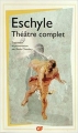 Couverture Théâtre complet Editions Garnier Flammarion 2014