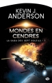 Couverture La Saga des Sept Soleils, tome 7 : Mondes en cendres Editions Bragelonne 2012