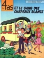 Couverture Les 4 As, tome 15 : Les 4 As et le gang des chapeaux blancs Editions Casterman 1977