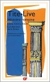Couverture Histoire romaine, tome 5 : Livres XXXI à XXXV : La libération de la Grèce (Ab Urbe condita libri) Editions Garnier Flammarion 1999