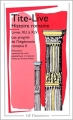 Couverture Histoire romaine, tome 7 : Livres XLI à XLV : Les progrès de l'hégémonie romaine II Editions Garnier Flammarion 1999