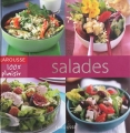 Couverture Salades Editions Larousse (100% plaisir) 2006