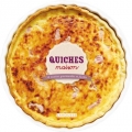 Couverture Quiches maison: 50 recettes gourmandes et faciles Editions Larousse (Cuisine) 2013