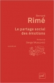 Couverture Le partage social des émotions Editions Presses universitaires de France (PUF) (Quadrige) 2015