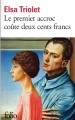 Couverture Le premier accroc coûte deux cents francs Editions Folio  2017