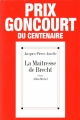 Couverture La Maîtresse de Brecht Editions Albin Michel 2003