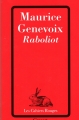Couverture Raboliot Editions Grasset (Les Cahiers Rouges) 2013